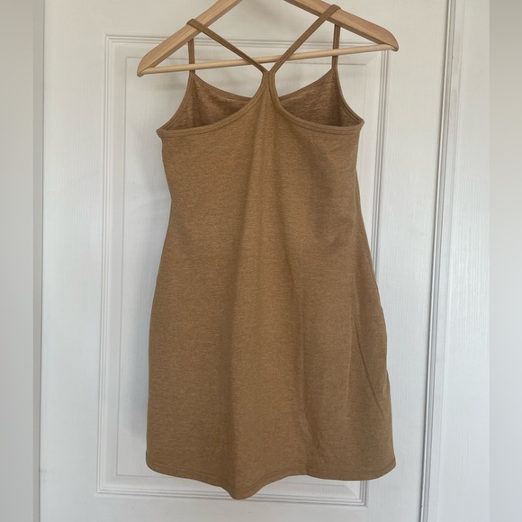 OFFLINE by Aerie The Hugger Dress, Gold/mustard, size M - Picture 2 of 4